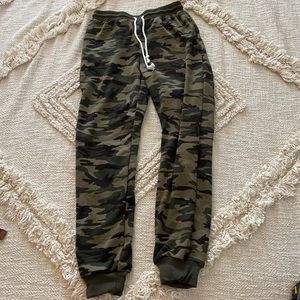 green camo sweats!